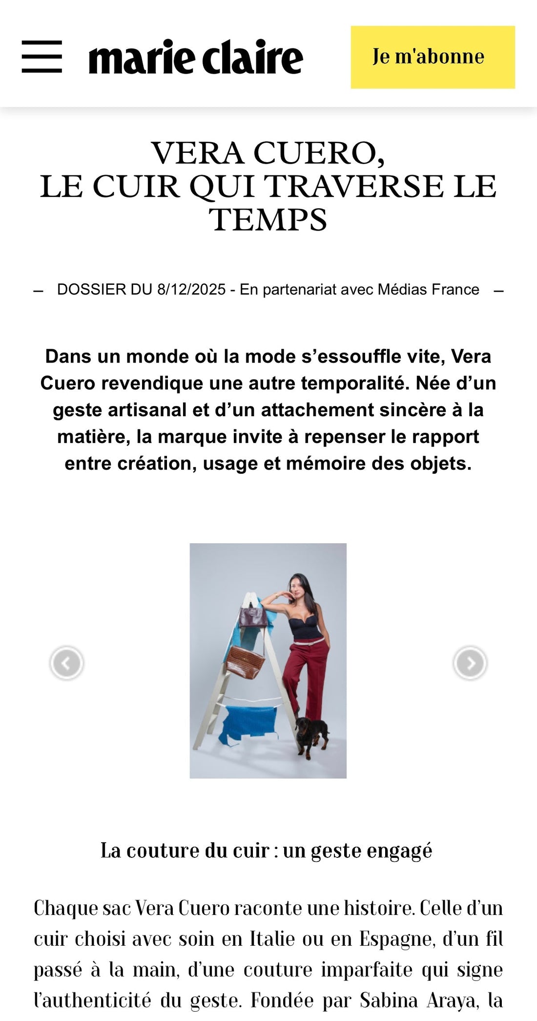 Press Marie Claire & Madame Figaro